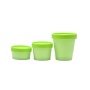 200g PP Plastic Cosmetic Jars for Skin Care Recyclable Face Cream Packaging Containers for Face Masks