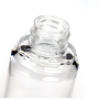 Stock 30ml Serum Dropper Bottle 100ml-200ml Press Lotion Spray Transparent Thick Wall PET Split Bottle