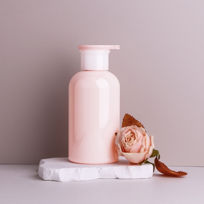 2025 Wholesale New Style 300ml Plastic Shampoo Bottle with Lotion Pump Plastic Bottles for Cosmetic