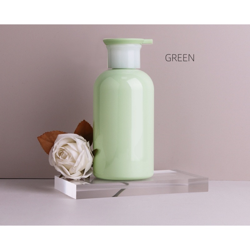 2025 Wholesale New Style 300ml Plastic Shampoo Bottle with Lotion Pump Plastic Bottles for Cosmetic