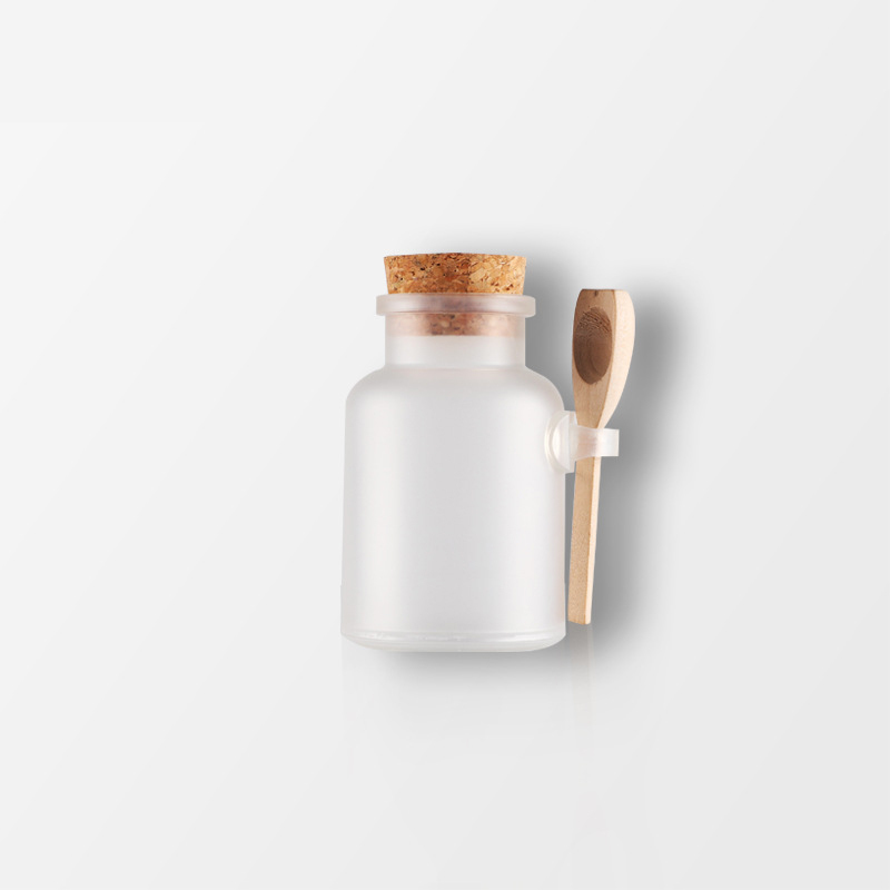Recyclable Plastic Bath Salt Packaging Bottle Container for Cosmetics Industrial Use