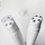 Glossy White 50ml/100ml Empty Five Ball Massage Tube Screw Cap Roll-on Bottle for Body Cream Cosmetic Packaging