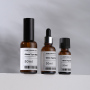 Label Sticker Printing Amber Glass Dropper Bottle 30ml Essential Oil Empty Bottles Package for Serum or Lotion