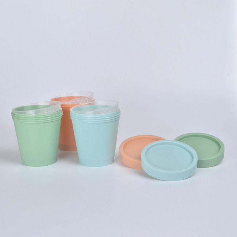 Round Shape Body Lotion Cream Container Packaging Scrub Jars