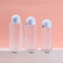 New Design Wholesale 100ml 150ml 200ml 250ml Plastic Container with Twist Lid PET for Cosmetic Water and Essence