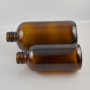 Best Seller 500ml Amber Glass Trigger Spray Bottle with Black Pump Sprayer for Cleaning Products and Aromatherapy