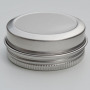 Factory Supply 1 oz 30ml Recyclable Cream Aluminum Jar with Screw Cap Roll on Sealing for Skin Care for Skin Care