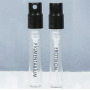 Low MOQ clear 1.8ml 2.5ml Pump Spray Bottle with Black Lid Perfume Glass Bottle Spray Mini Spray Bottles