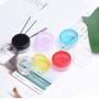 Hot Sale Pink Face Cream Jars Empty 3g 5g 10g Cosmetic Plastic with Screw Top for Skin Care Eye Cream Lipstick Mascara