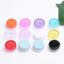 Hot Sale Pink Face Cream Jars Empty 3g 5g 10g Cosmetic Plastic with Screw Top for Skin Care Eye Cream Lipstick Mascara