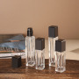 5ml 10ml Spray Sample Perfume Small Refill Travel Bottles Glass square Shape Perfume Container