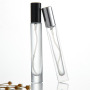 China Made 10ml Travel Cosmetic Perfume Glass Empty Round Bottle pink Spray Glass Bottle