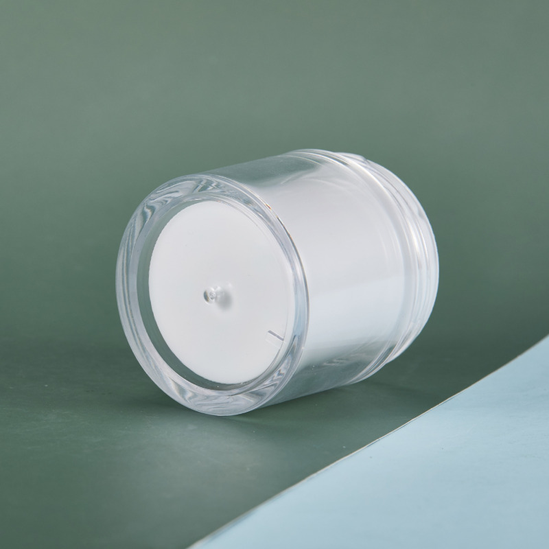 Guangzhou Best Seller Recyclable 30g-50g Plastic Cosmetic Jars for Skin Care Eye Cream Face Masks with Customized Service