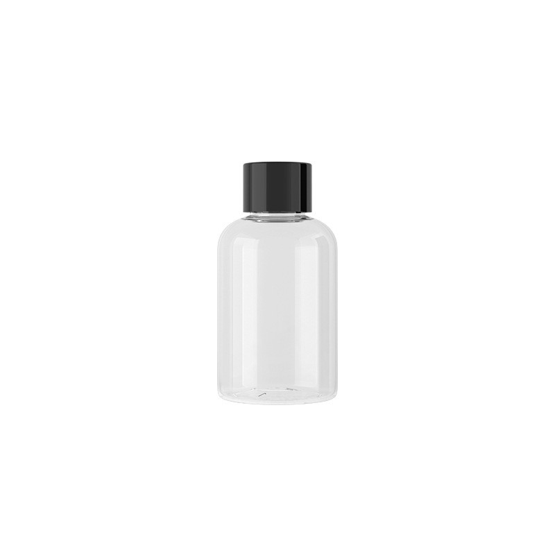 Custom 50ml Plastic Small Bottle for Skincare 2oz PET Screw Cap Lotion Container Face Cream Packaging