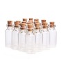 Wholesale Mini Small Glass Vial Container Bottle With Cork Stoppers