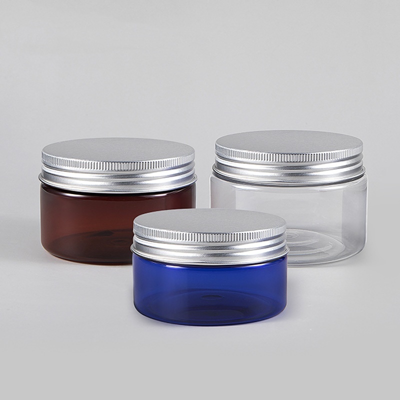 100g 120g 150g PET Wide Mouth Plastic Cream Jar Cream Packaging Jar Empty Plastic Jar for Cream