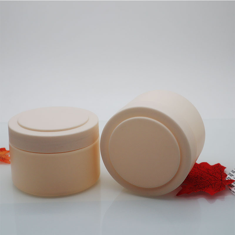 Stock 250g Sheep Oil Cosmetic Cream Jar Containerfrosted Creamed Jars Plastics HDPE 250ml Cosmetic Jars with Lids