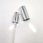 Wholesale Empty Round clear Glass Perfume Spray Pump Bottles 100ml with Aluminum Cap