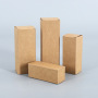 Kraft Paper Cosmetics Essential Oil Cardboard Cosmetic Paper Box with Your Own logo