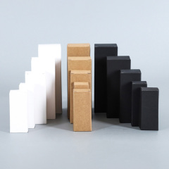 Kraft Paper Cosmetics Essential Oil Cardboard Cosmetic Paper Box with Your Own logo