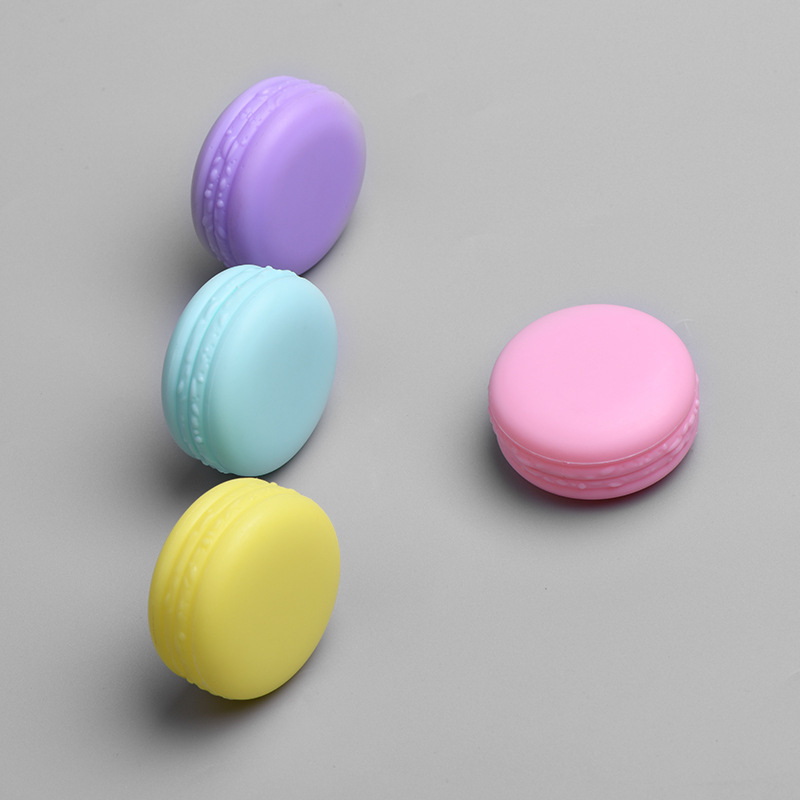 10g Grams Cute Macarons Gold Powder Eye Shadow Face Cream Jar Factory Direct Sale