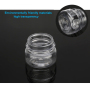 Skin Care Cream Use 60ml PET Base Material Amber Pet Plastic Jar