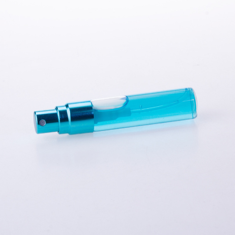 5ml Colorful Anodized Aluminum Spray Glass Perfume Sample Bottle