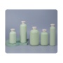 Eco Friendly HDPE  200ml 300ml 500ml Body Lotion Bottle Green Squeeze Plastic Shower Gel Container Bottle