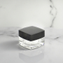 Luxury 5g 10g Acrylic Cream Jars Wholesale Recyclable Screw Top Plastic Cap for Loose Powder and Eye Cream Cosmetic Packaging
