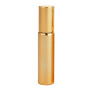 5ml Gold UV Glass Essential Oil Roll on Bottle Massage Eye Cream Bottling