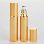 5ml Gold UV Glass Essential Oil Roll on Bottle Massage Eye Cream Bottling