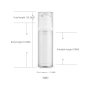 15ml/30ml/50ml Airless Bottles Lotion Cream Container for Skin Care Products With Pump Sprayer in Stock