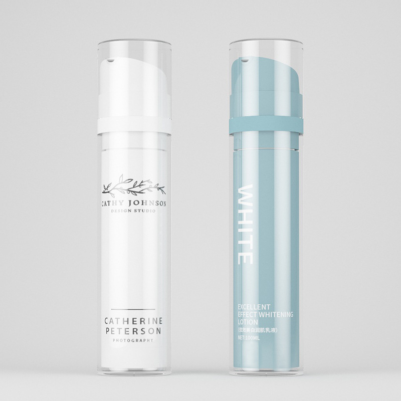 15ml/30ml/50ml Airless Bottles Lotion Cream Container for Skin Care Products With Pump Sprayer in Stock