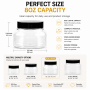Wholesale Body Scrub Jars clear Empty 8oz 250 ml Pet Plastic Jars Container With Lids for Cosmetics