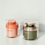 Double Layer Acrylic Plastic Airless Cream Jar 15g 30g 50g 100g Cosmetic Packaging for Cream