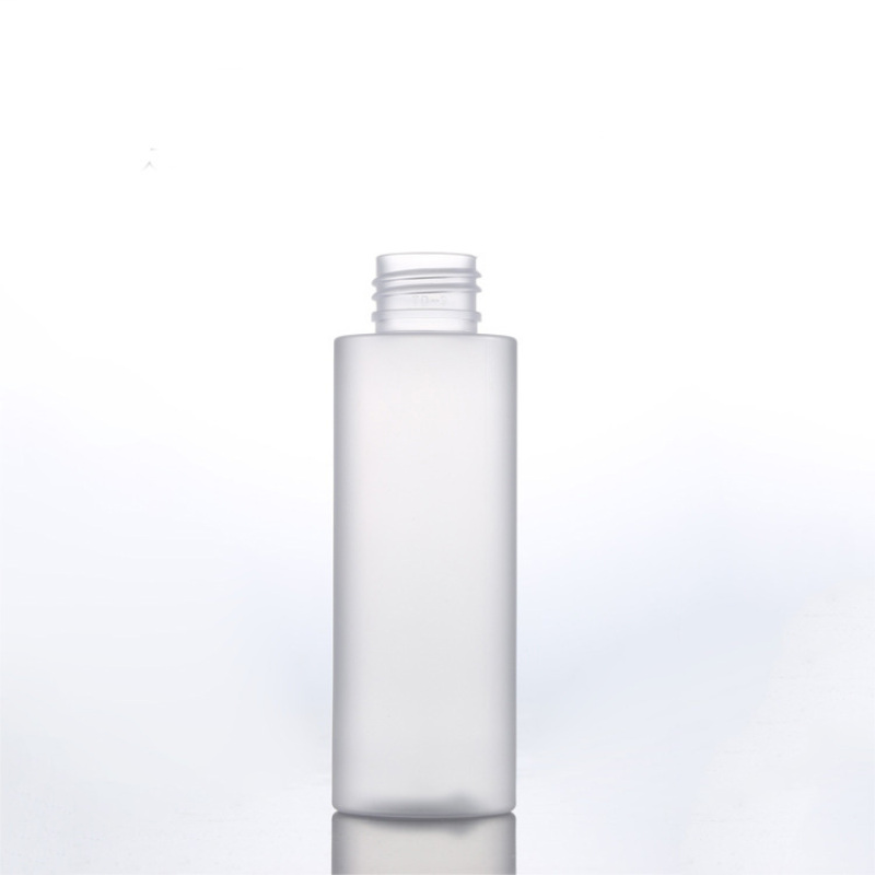 Hot Sales Luxury White PET Plastic Bottle 100ml-200ml Frosted Lotion Pump for Face Cream Shampoo Eye Cream