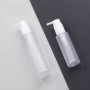 Hot Sales Luxury White PET Plastic Bottle 100ml-200ml Frosted Lotion Pump for Face Cream Shampoo Eye Cream