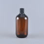 300ml Plastic Amber Shampoo Bottles with Black Pump