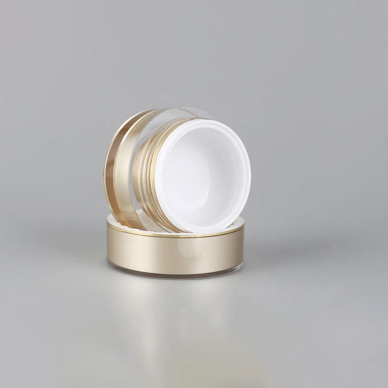 Luxury 10g 20g 30g 50g Jars Gold Creme Packaging 50g Face Cream Jar for Sale