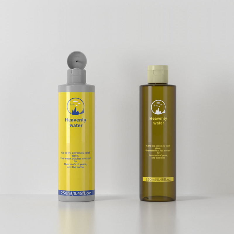 Customizable Eco-friendly 250ml Empty Shampoo 8oz Skincare Packaging Bottles for a Sustainable Solution