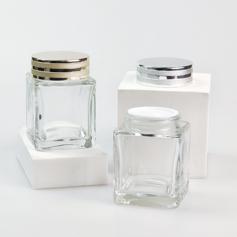 100ml 100g High Quality Glass Cosmetic Cream Jar Container