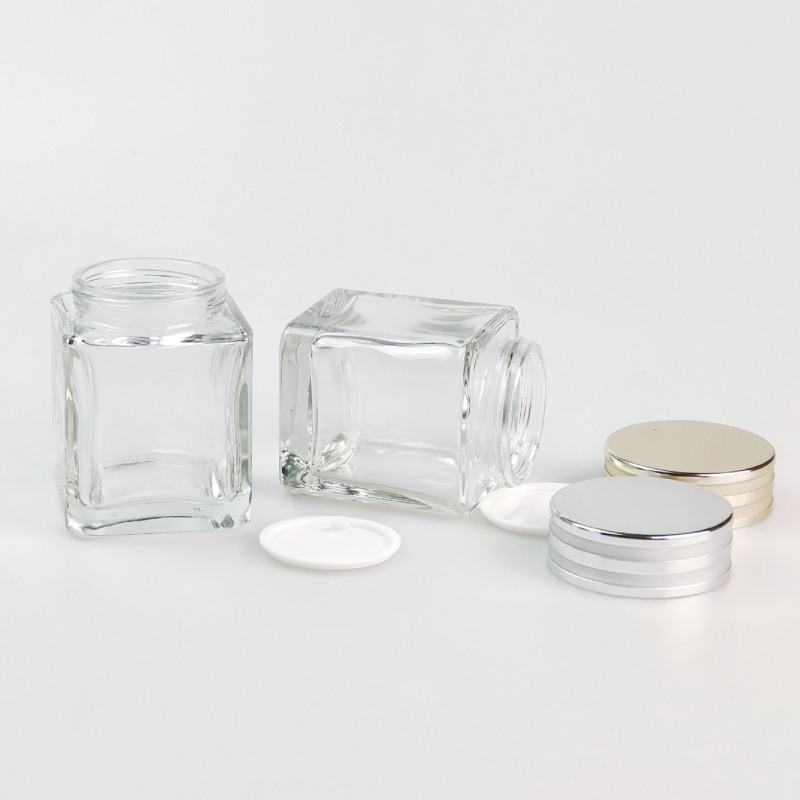 100ml 100g High Quality Glass Cosmetic Cream Jar Container