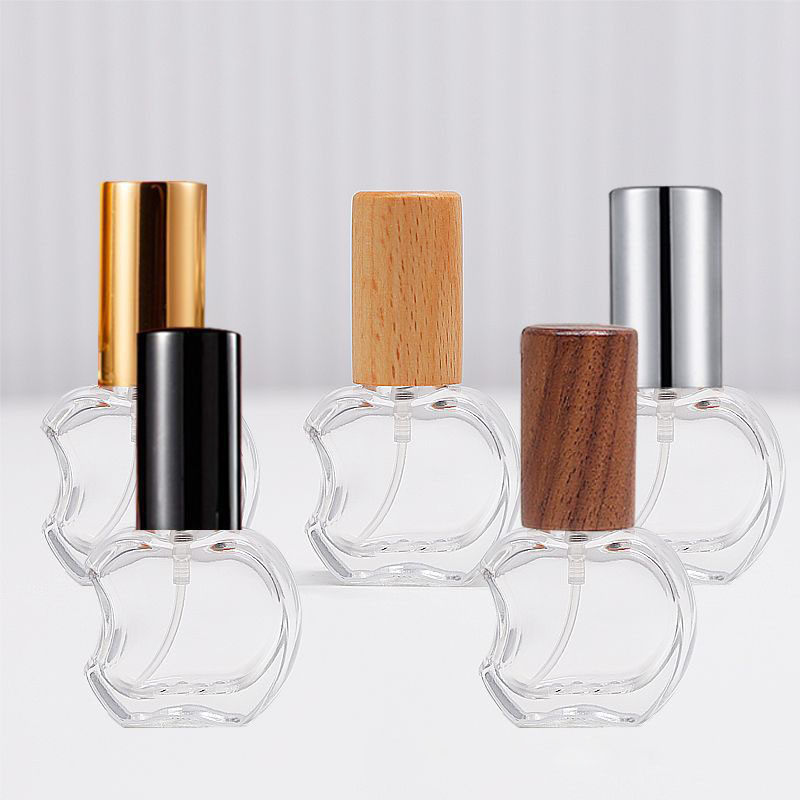 Free Sample 5ml 10ml Small Spray Portable Perfume Bottle Travel Size Empty clear Glass Bottles for Perfumes