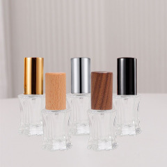 Free Sample 5ml 10ml Small Spray Portable Perfume Bottle Travel Size Empty clear Glass Bottles for Perfumes