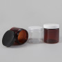 Wholesale Ningbo Packaging Bottles Cream Jars Round PET Plastic Cream Jars Cosmetic 200ml