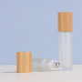 Luxury Roll-On Perfume Bottles 5ml 10ml 15ml Sizes with Bamboo Lids Hot Sale Minimum Order 100pcs