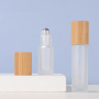 Luxury Roll-On Perfume Bottles 5ml 10ml 15ml Sizes with Bamboo Lids Hot Sale Minimum Order 100pcs