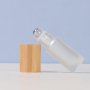 Luxury Roll-On Perfume Bottles 5ml 10ml 15ml Sizes with Bamboo Lids Hot Sale Minimum Order 100pcs