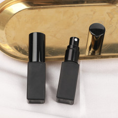 Factory Prices Empty Glass Cosmetic Packaging 3ml 5ml 10ml 20ml Black Perfume Spray Bottle for Gift
