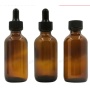 Hot Selling High Quality Wholesale Amber Cosmetics Empty Essential Oil Face Serum Glass Dropper Bottles With Dropper